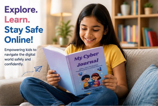 My Cyber Journal and paper circuit activity bundle for kids